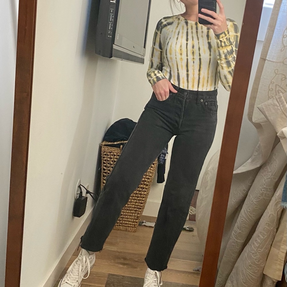 Agolde Leila Tie-Dye Bodysuit — Sz XS